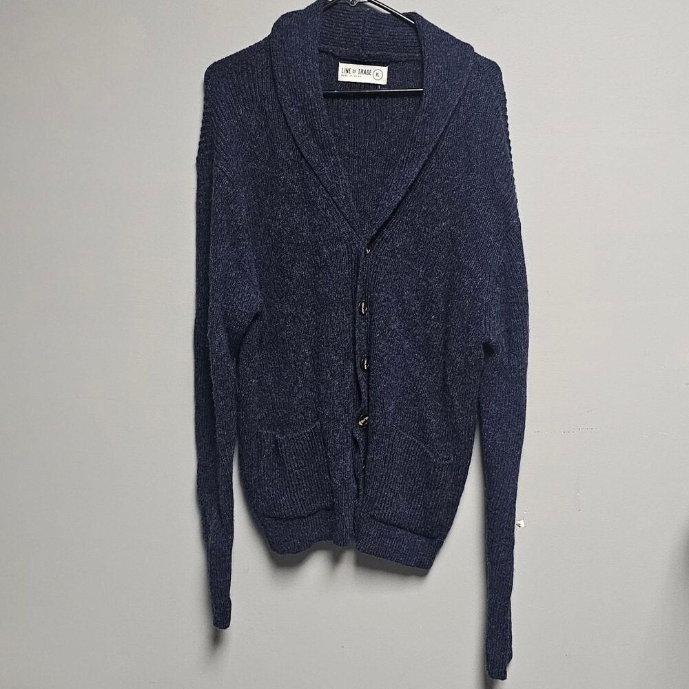 No-brand Women's Blue and Navy Cardigan